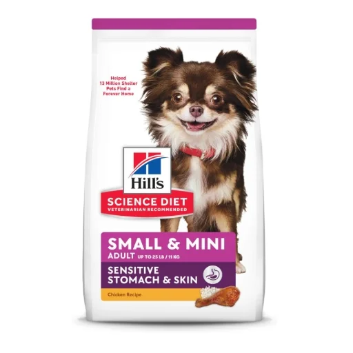 Hill's Science Diet Small & Mini Adult Sensitive Stomach & Skin Chicken Recipe Dog Food