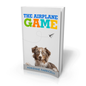 Cover of The Airplane Game free dog training eBook by Adrienne Farricelli