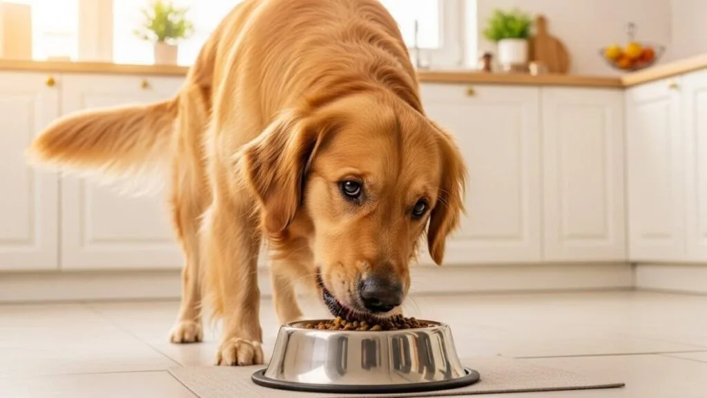 Close-up of a dog’s smooth, shiny skin and thick coat, demonstrating how the best dry dog food for skin allergies reduces irritation and promotes long-term skin health.