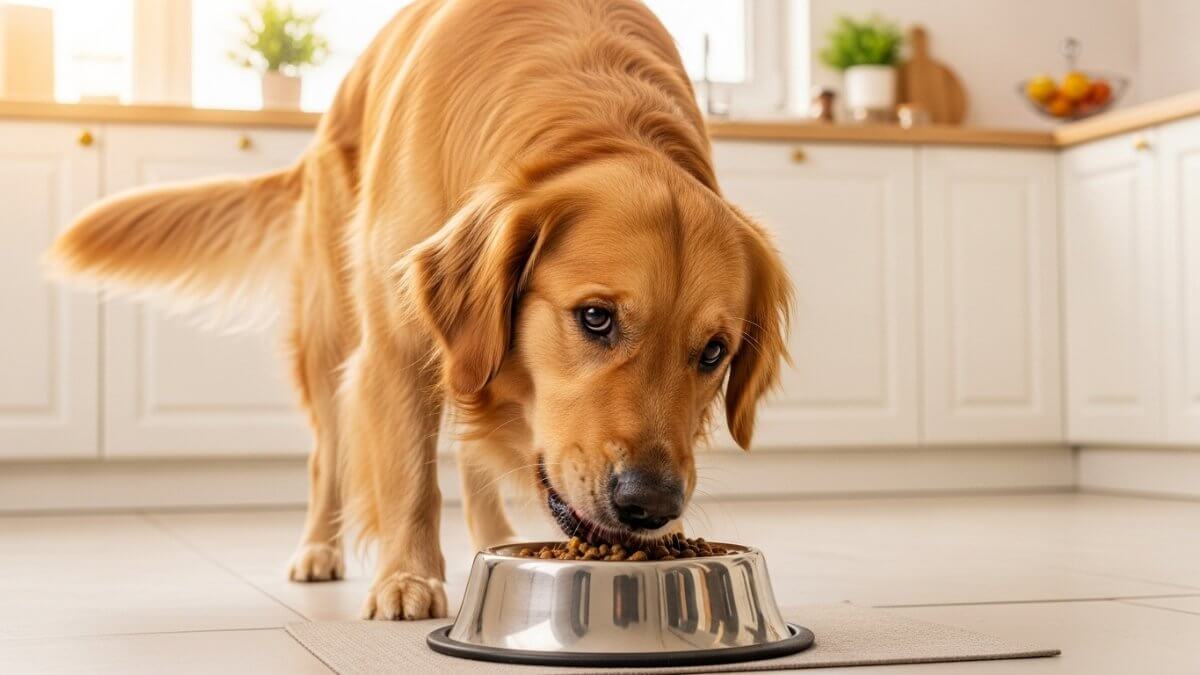 Close-up of a dog’s smooth, shiny skin and thick coat, demonstrating how the best dry dog food for skin allergies reduces irritation and promotes long-term skin health.